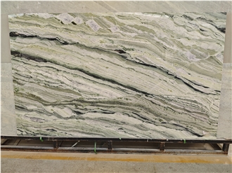 Shangri-La Jade Green Marble Slabs - Verde Prato Marble