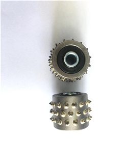 Bush Hammer Roller Diamond Abrasives For Stone
