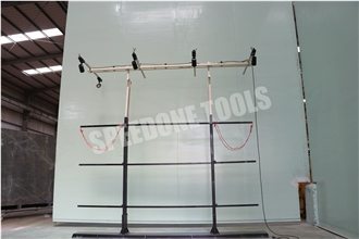 Display Rack With Light (Lock On The Floor)-F