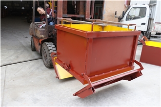 Double Sides Can Opened Dumpster Bin  FLT-G