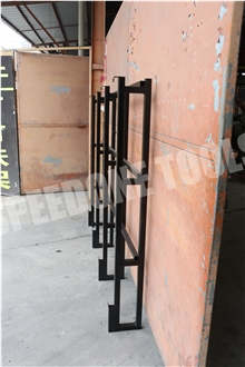 Durable One Sided Display Stand Against The Wall-E