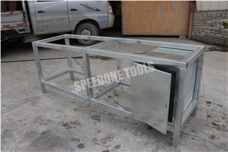 Hot Square Tube Work Table With Wheel-Q