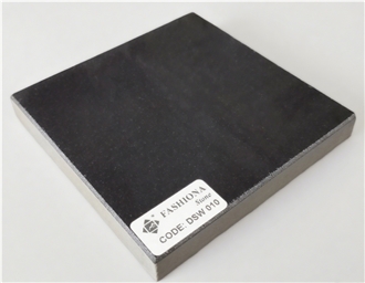Black Artificial Composite Stone Panels Nano Stone Tiles