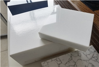 White Crystallized Nano Stone