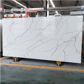 Calacatta White Quartz Slabs
