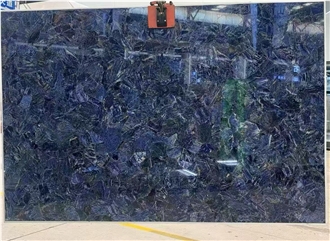 Luxury Sodalite Blue Jasper Semiprecious Stone Slabs