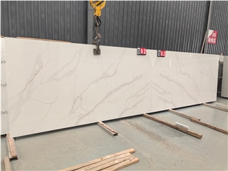 5052 Calacatta Leon Quartz Slabs