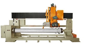 QYJ-3500 Bridge-Type Column Cutting Lathe Machine