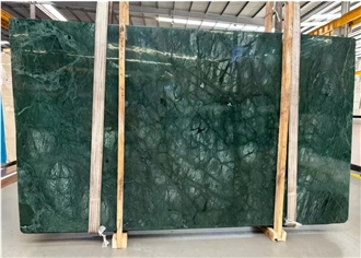 Lagoon Mist Green Marble Slabs