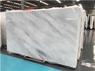 Crystal White Marble Slabs