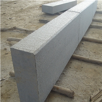 Flamed G654 Granite Kerbstones - Grey Road Curb Stone