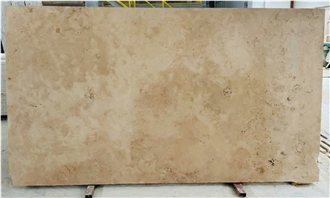 Light Travertine Vein Cut  Slabs