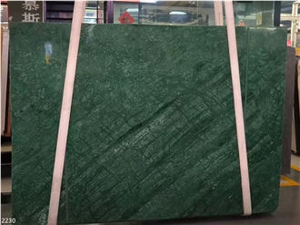 India Green Marble Slabs Rajasthan Green Flower Marble Slabs