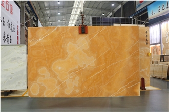 Orange Onyx Slabs Bojnord Nuvolato Extra Onyx Slabs