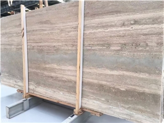 Roman Silver Travertine Slabs