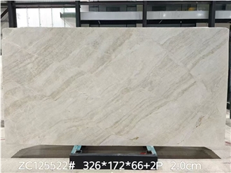2 Cm Honed Brazil Taj Mahal Quartzite Slabs