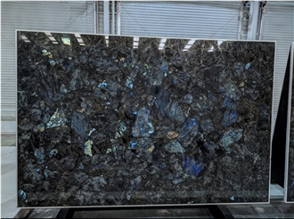 Brazil Blue Emerald Granite Slab Tiles Wall Floor