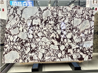 Brecchia Breccia Vagli Violetta Marble Slabs