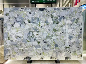 Chinese Colorful Cold Jade Marble Slabs