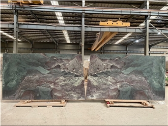 Four Season Green Stone Marble Slabs