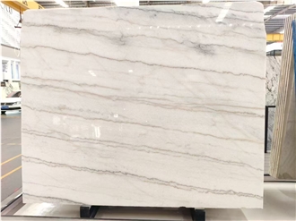 Guangxi White Marble Polished Slabs Tiles