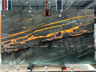 Paradise Blue Velvet Polished Quartzite Green Canyon Slabs