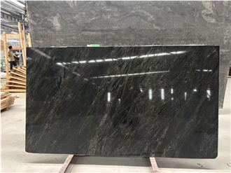 Cosmic Black Granite Slabs