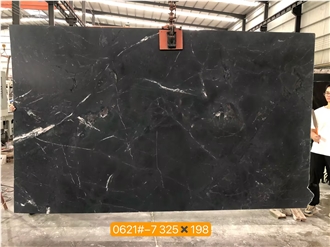 Omega Black Quartzite Slabs