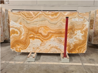Orange Onyx Slabs