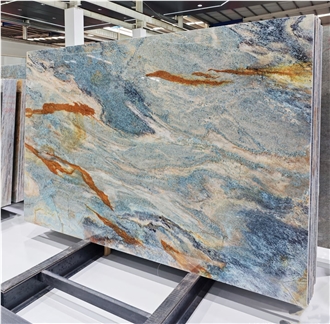 Amazon Blue Quartzite Slabs