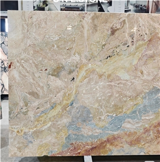 Breccia Blue  Marble Slabs