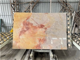Brescia Red Marble Slabs