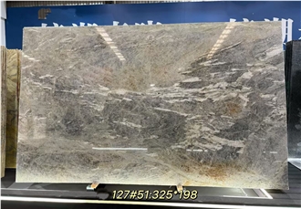 Polished New Brown Marble Slabs