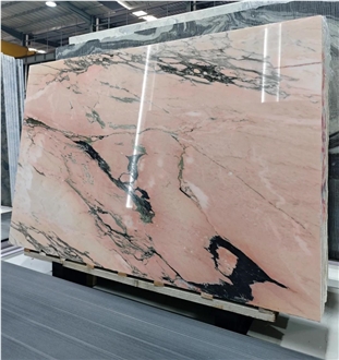 Portugal Rosa Aurora Pink Marble Slabs