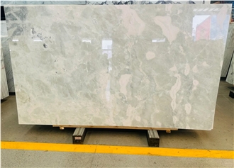 Snow White Jade Marble Slabs