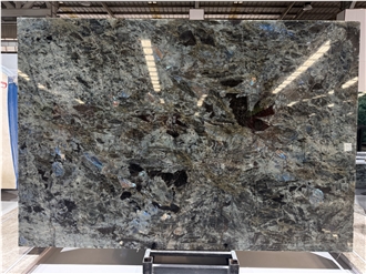 Labradorite Blue Flower Granite/Lemurian Blue Granite Slabs