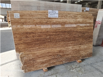 Noche Travertine Slabs Vein Cut 2Cm