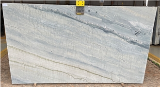 Ocean Blue Quartzite Slabs