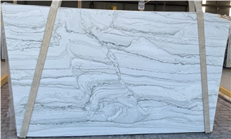 Tiffany White Quartzite Slabs