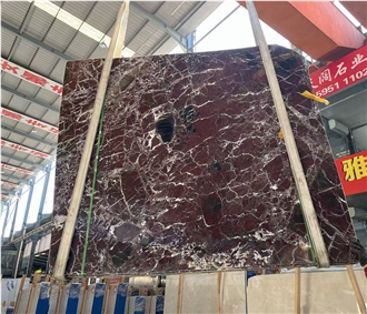 Polished Rosso Levanto Marble Slabs