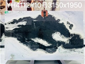 Premium Quality Panda White Marble Slabs