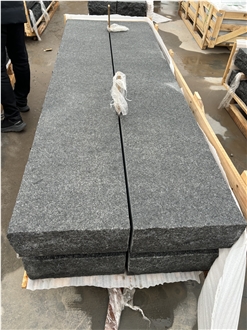 Angola Black Granite Stair Block Steps