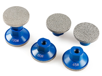 Brazing Flat Grinding Head Stone Edge Profiling Tool