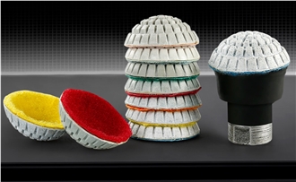 Curved Water-Grinding Diamond Grinding Disc