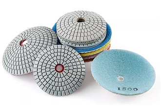 Diamond Curved Water-Polishing Pads