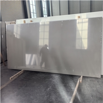 AS1004 Pure Grey Quartz Slab Artificial Stone Slabs
