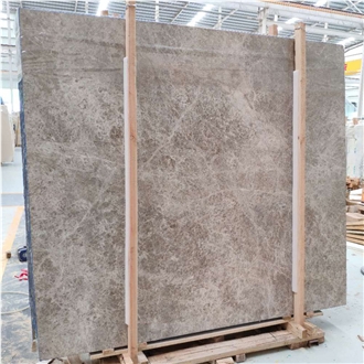 Matte Finish Grey Marble Slabs 3Cm Thickness Large Format