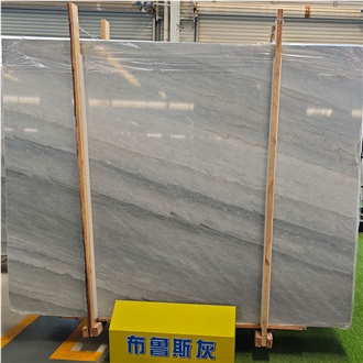 Polished Bruce Grey Marble Large Slabs
