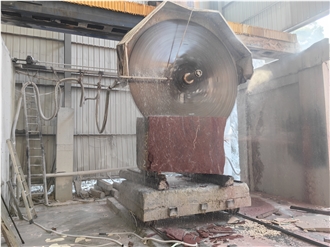 Bulgari Red Marble Blocks