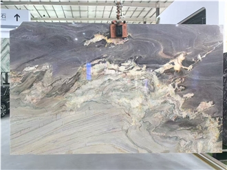 Polished Macaubas Fantasy Quartzite Slabs